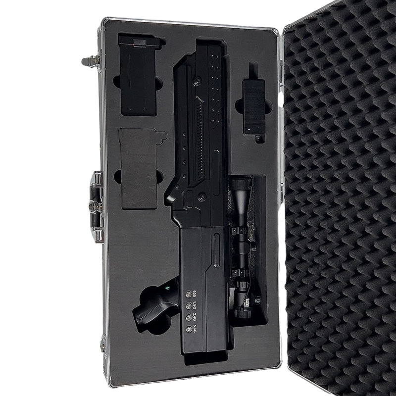  连云手持便携式枪型低空防御反制四通道B型