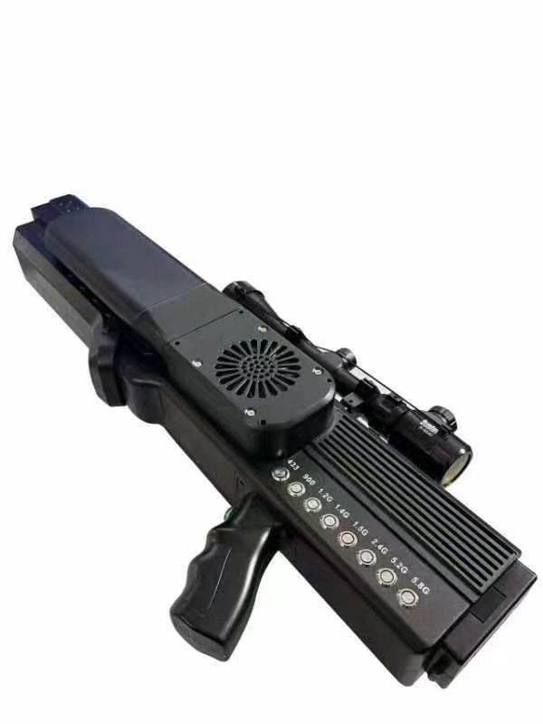  连云手持便携式枪型低空防御反制八通道